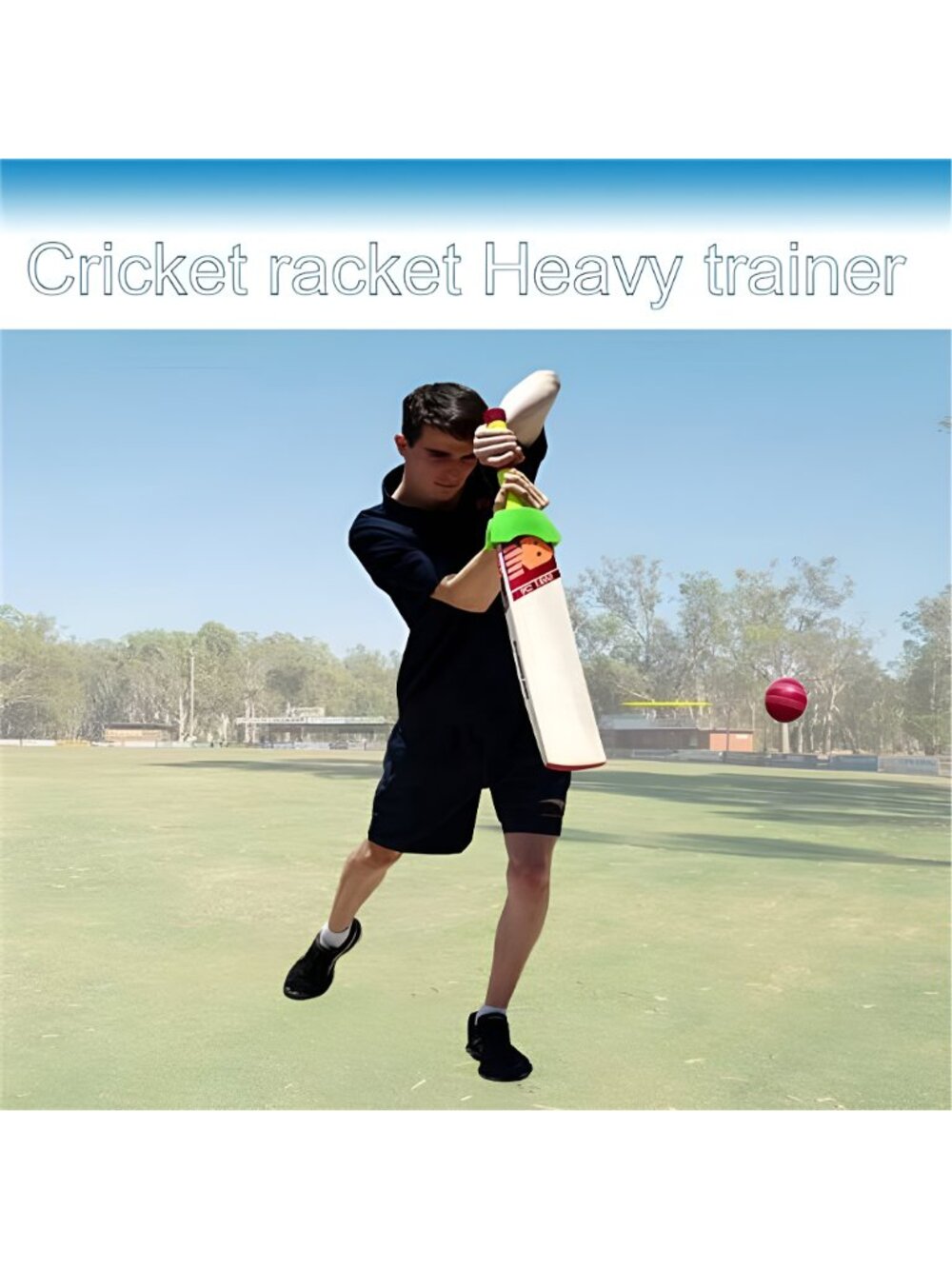 Tennis Racket+ Lacrosse +Cricket Racket Hitting Speed and Build Muscle Memory - Picture 6 of 6